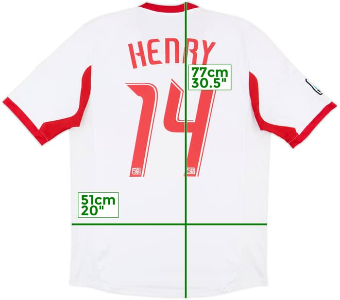 2013 New York Red Bulls Home Shirt Henry #14 - 8/10 - (M)