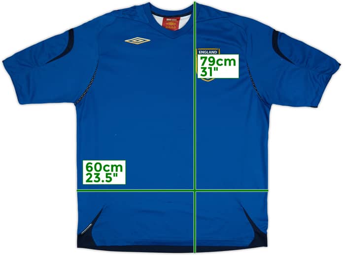 2006-08 England GK S/S Shirt - 5/10 - (XXL)
