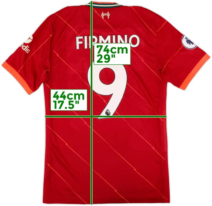 2021-22 Liverpool Home Shirt Firmino #9 - 5/10 - (S)