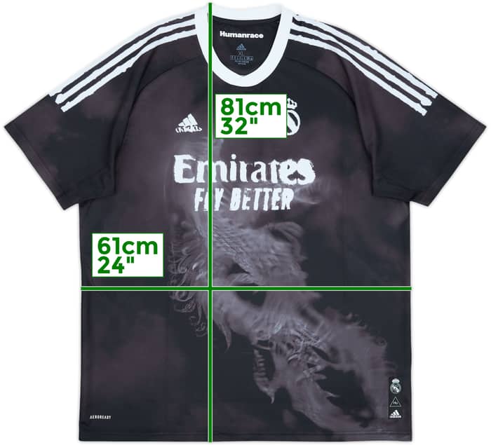 2020-21 Real Madrid Humanrace Shirt - 10/10 - (XL)