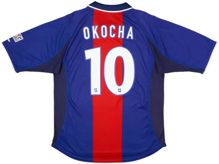 2000-01 Paris Saint-Germain Camiseta Local Okocha #10 - 8/10 - (L)
