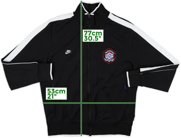 2010-12 USA Nike Track Jacket - 5/10 - (XXL)