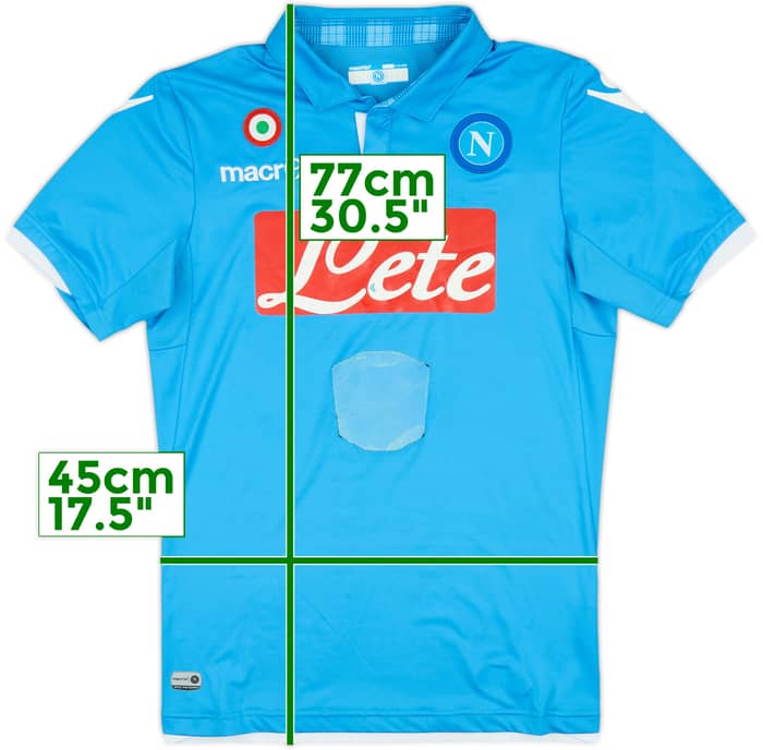 2014-15 Napoli Home Shirt - 4/10 - (L)