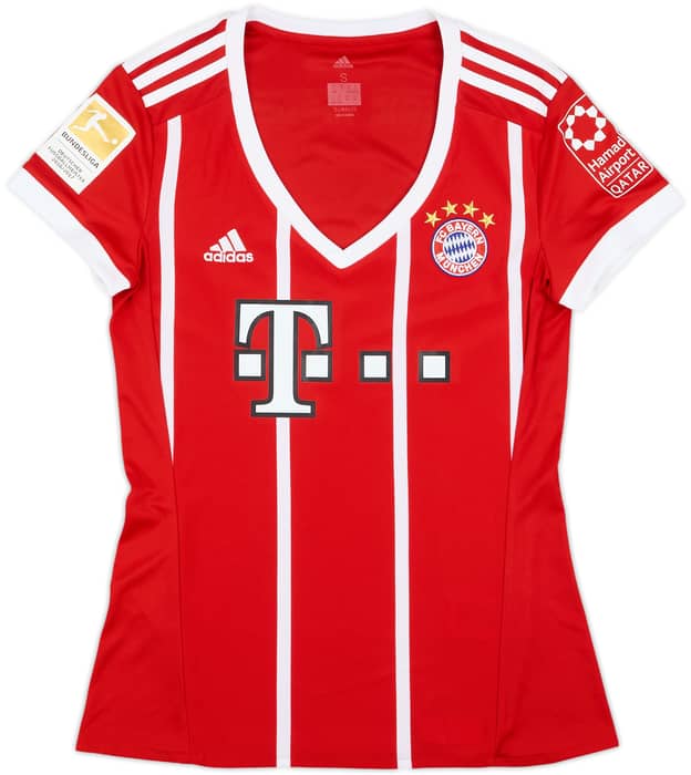 2017-18 Bayern Munich Home Shirt Hummels #5 - 9/10 - (Women's S)