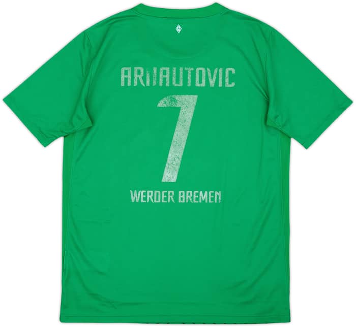 2011-12 Werder Bremen Home Shirt Arnautovic #7 - 4/10 - (XL.Boys)