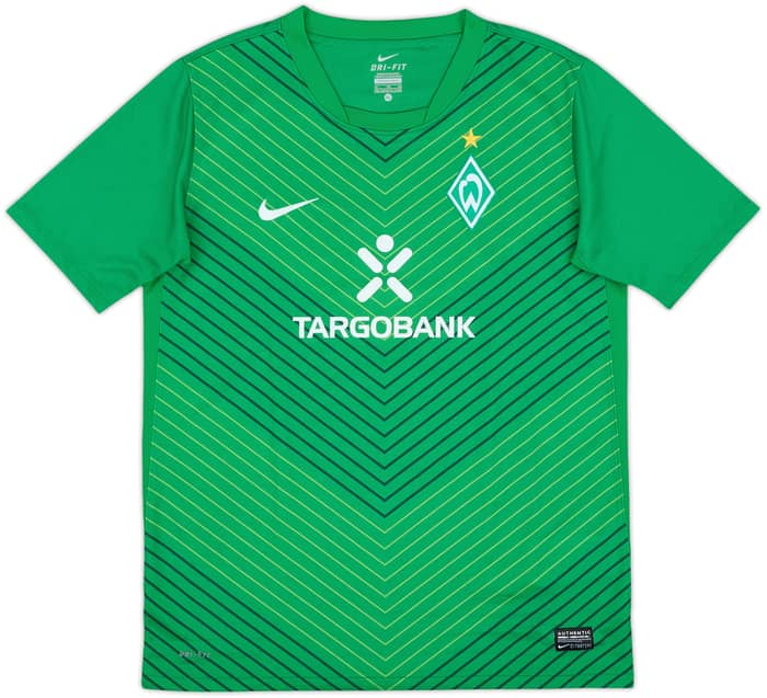 2011-12 Werder Bremen Home Shirt Arnautovic #7 - 4/10 - (XL.Boys)