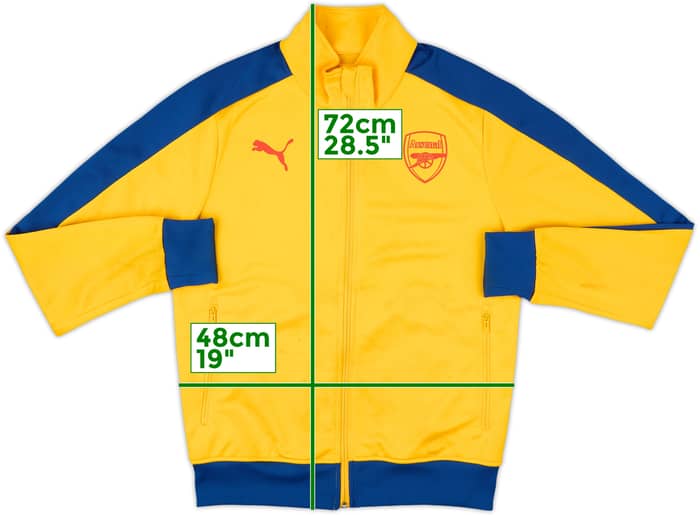 2017-18 Arsenal Puma Track Jacket - 4/10 - (S)