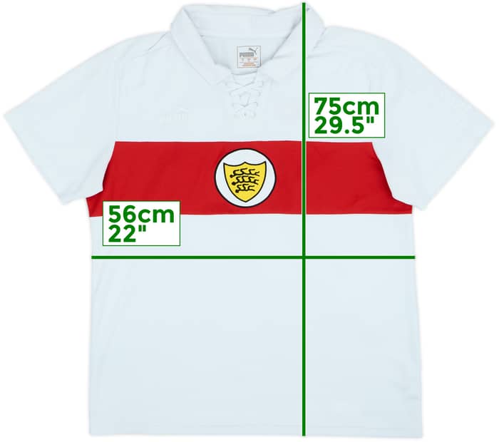 2018-19 Stuttgart '125th Anniversary' Home Shirt #12 - 7/10 - (L)