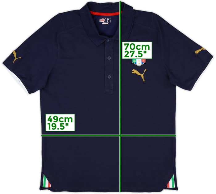2010-11 Italy Puma Polo Shirt - 8/10 - (M)