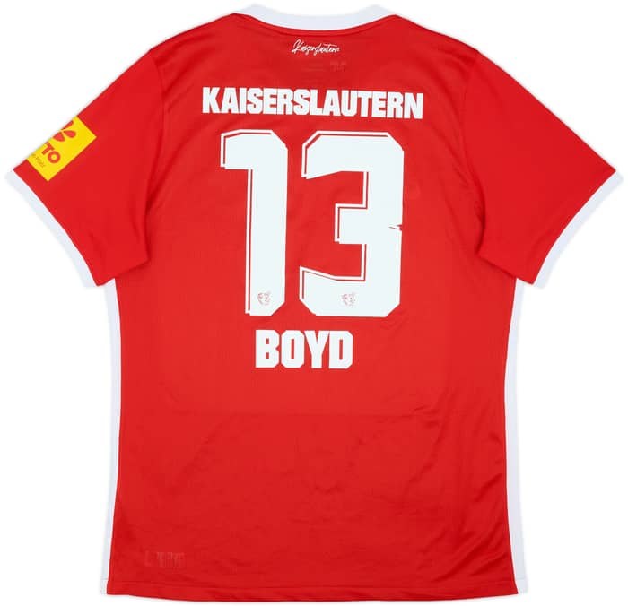 2020-21 Kaiserslautern Home Shirt Boyd #13 - 8/10 - (XL)