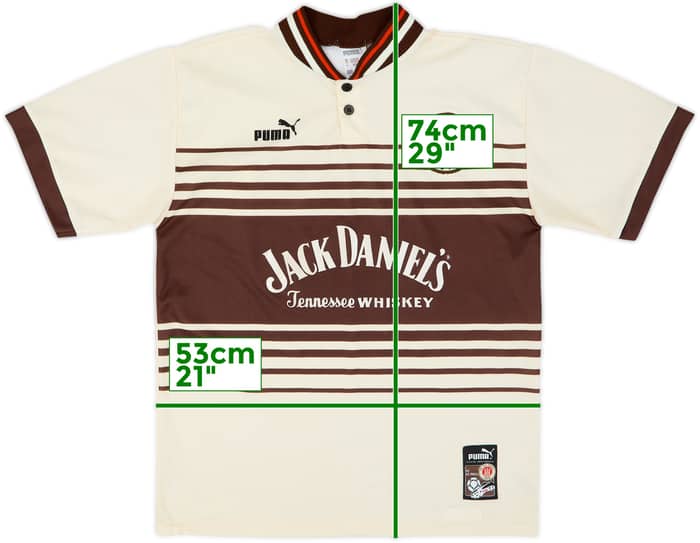 1997-98 St Pauli Home Shirt #20 - 6/10 - (M)