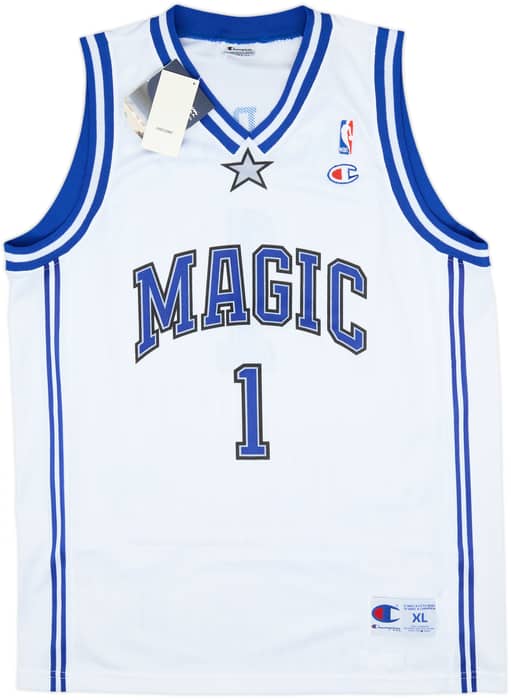 2003-04 Orlando Magic McGrady #1 Champion Home Jersey (XL)