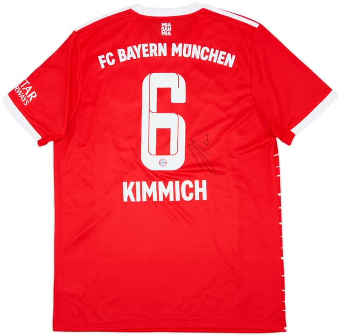 2022-23 Bayern Munich Signed Home Shirt Kimmich #6 (L)