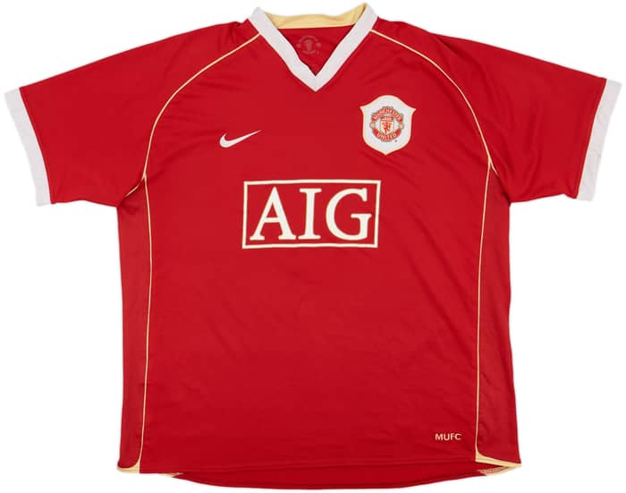 2006-07 Manchester United Home Shirt Rooney #8 - 5/10 - (XL)