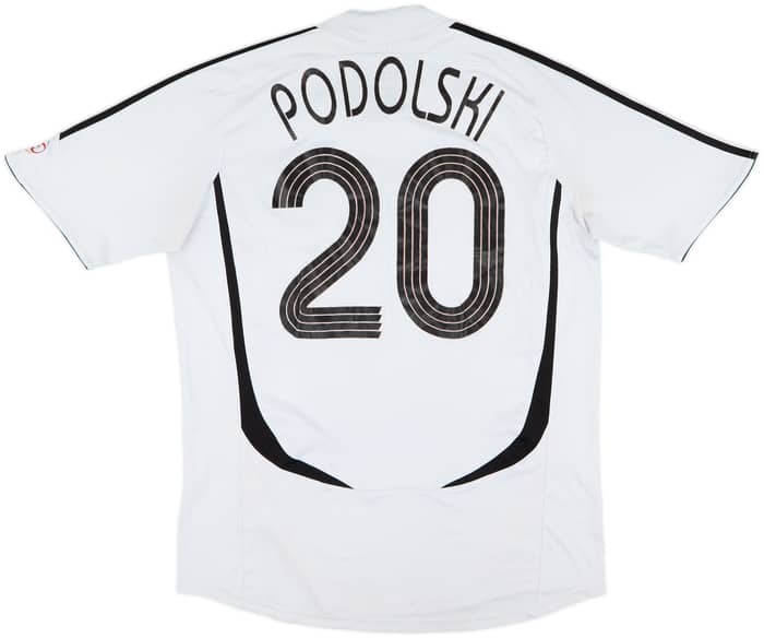 2005-07 Germany Home Shirt Podolski #20 - 4/10 - (L)
