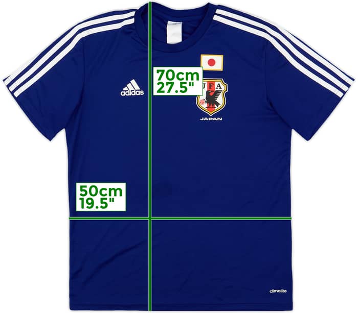 2013-15 Japan Home Shirt #2 - 8/10 - (M)
