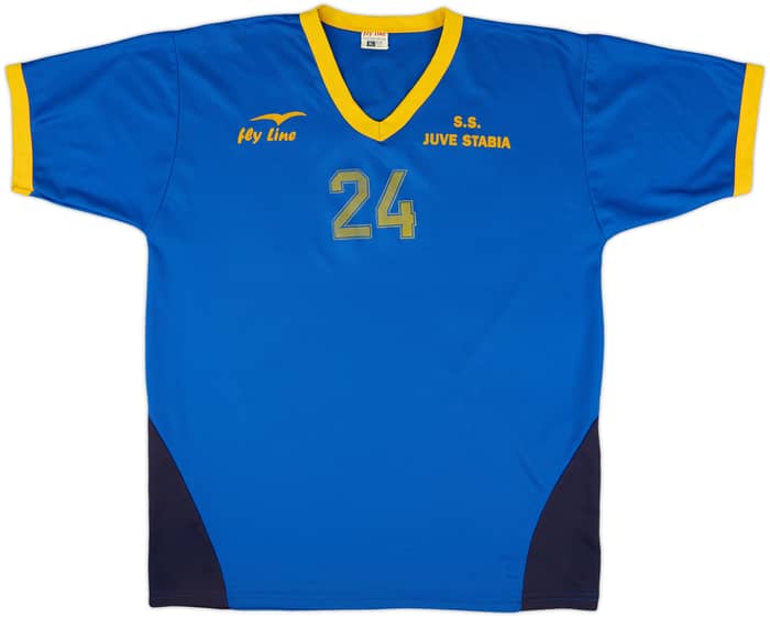 2006-07 Juve Stabia Fly Line Player Issue Training Shirt #24 - 5/10 - (XL)