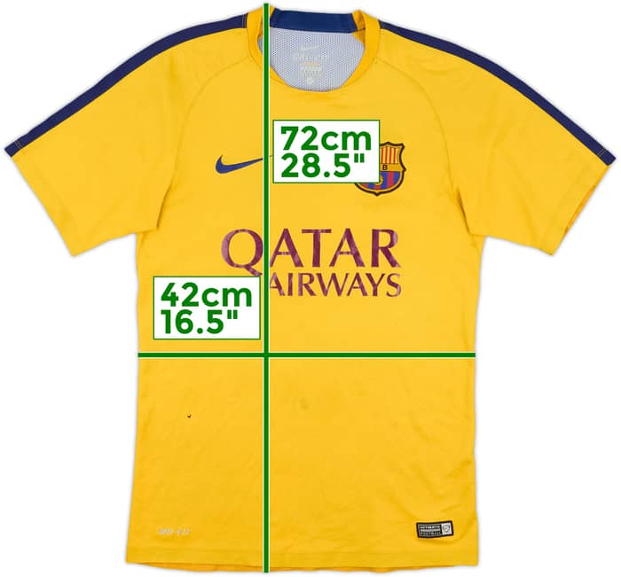 2015-16 Barcelona Nike Training Shirt - 4/10 - (S)