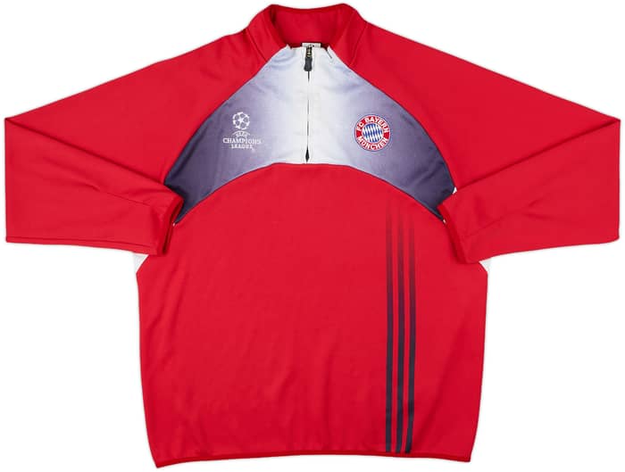 2003-04 Bayern Munich CL adidas 1/4 Sweat Top - 6/10 - (M/L)