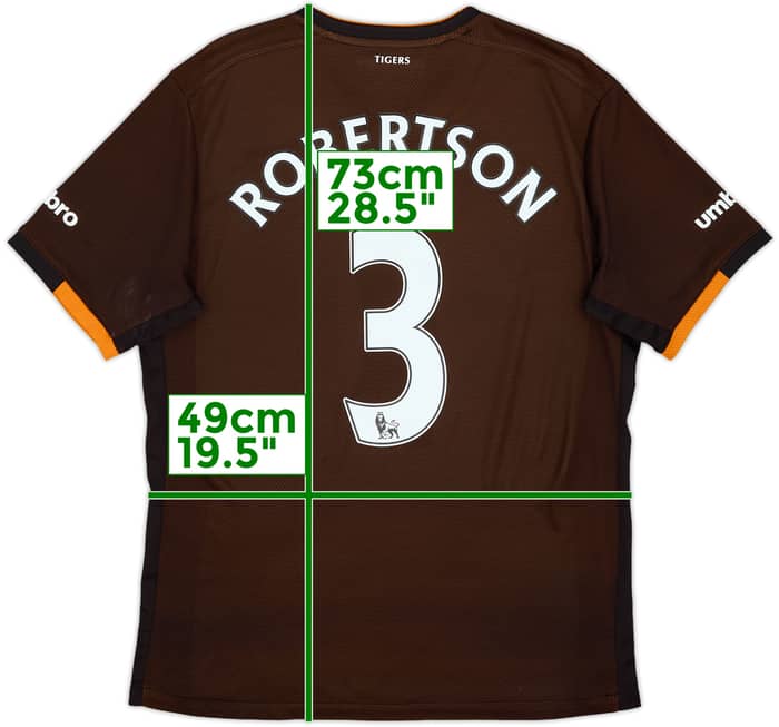 2016-17 Hull City Away Shirt Robertson #3 - 6/10 - (M)