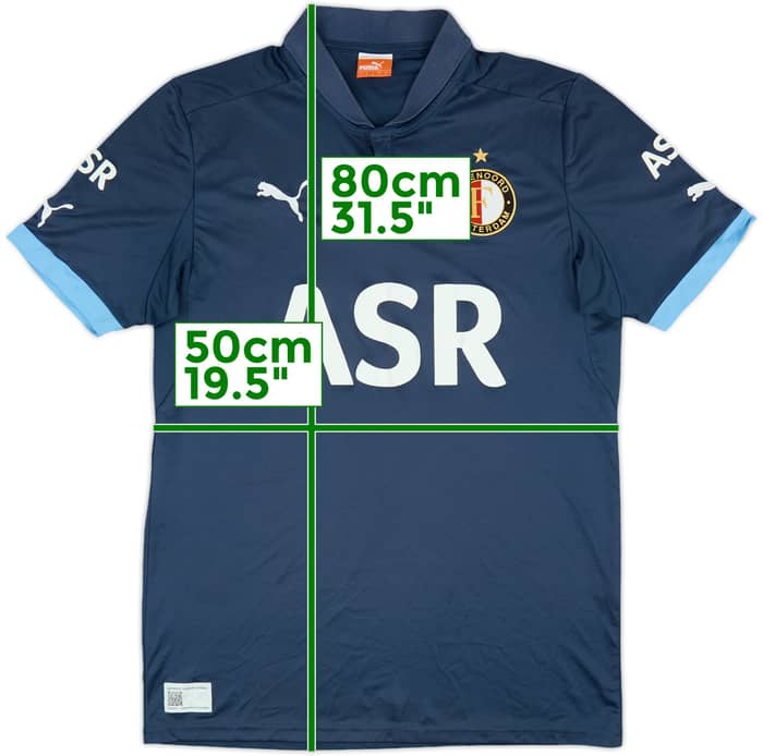 2012-13 Feyenoord Away Shirt - 7/10 - (L)