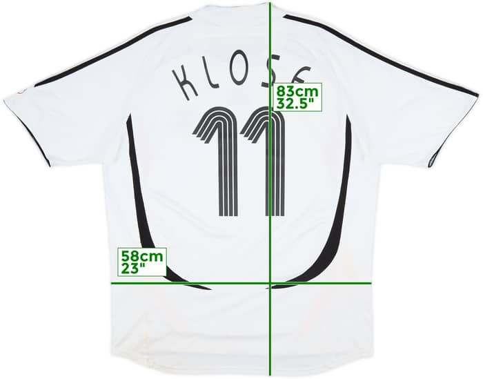2005-07 Germany Home Shirt Klose #11 - 6/10 - (XL)