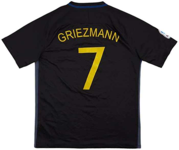 2016-17 Atletico Madrid Away Shirt Griezmann #7 - 4/10 - (S)