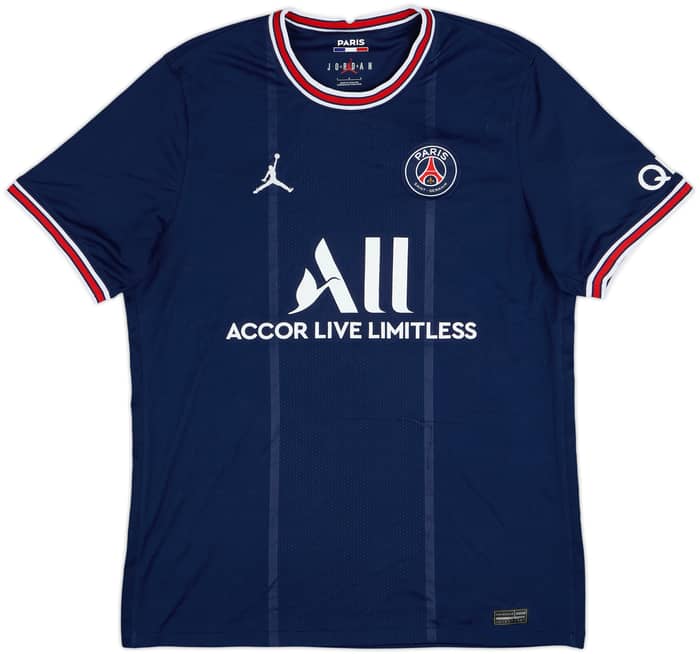 2021-22 Paris Saint-Germain Home Shirt Messi #30 - 8/10 - (L)