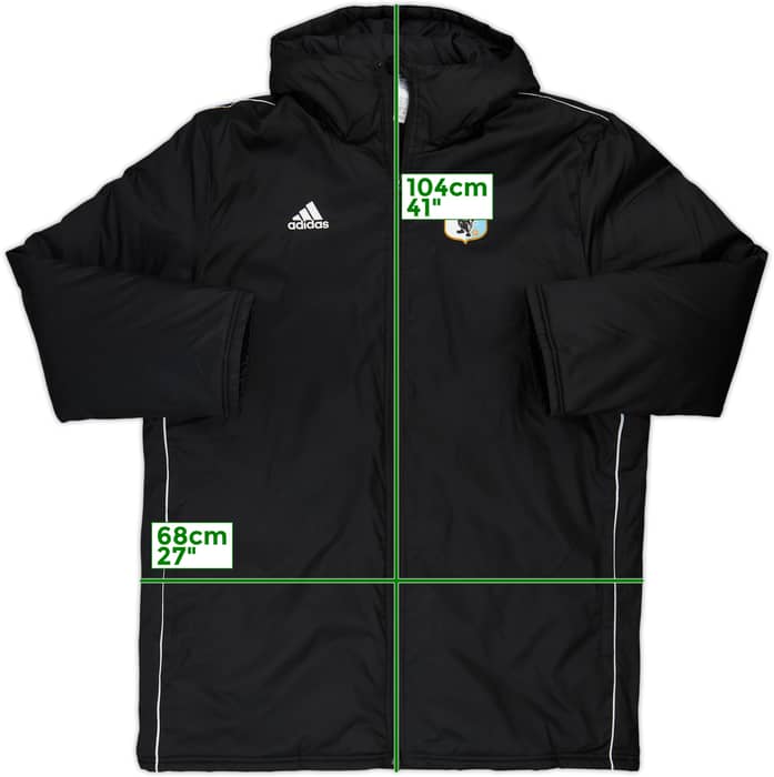 2020-21 Virtus Entella adidas Padded Bench Coat - 10/10 - (L)