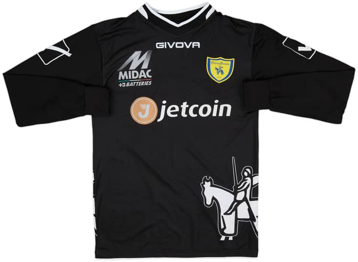 2014-15 Chievo Verona GK Shirt Bizzarri #1 - 6/10 - (M)