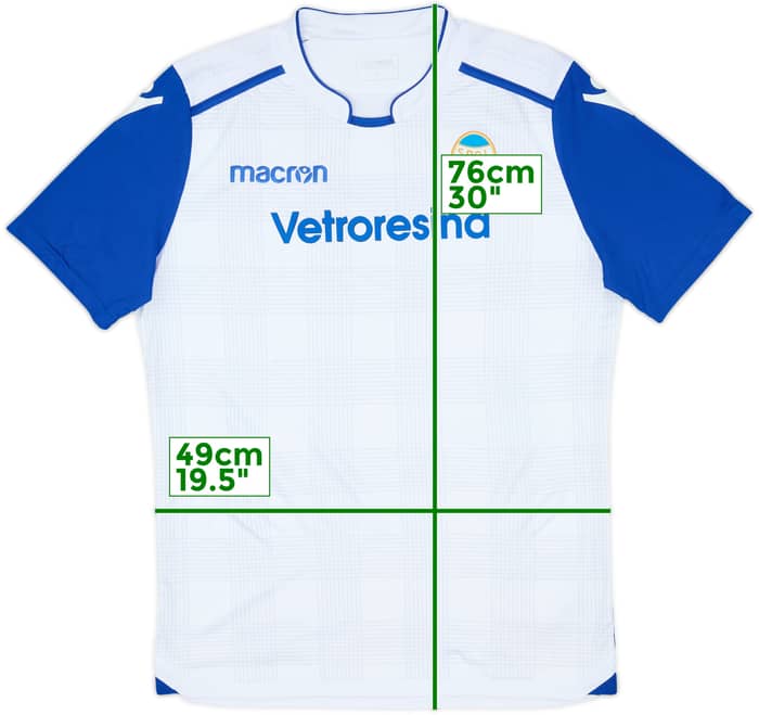 2019-20 SPAL Macron Training Shirt - 9/10 - (L)