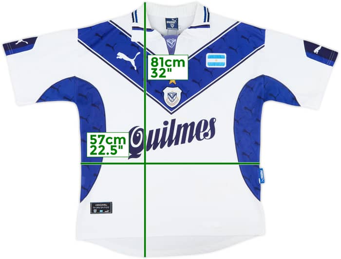 1998-99 Velez Sarsfield Home Shirt - 7/10 - (L)