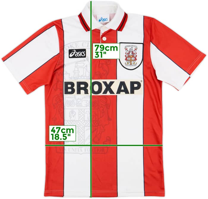 1996-97 Stoke City Home Shirt - 8/10 - (S)