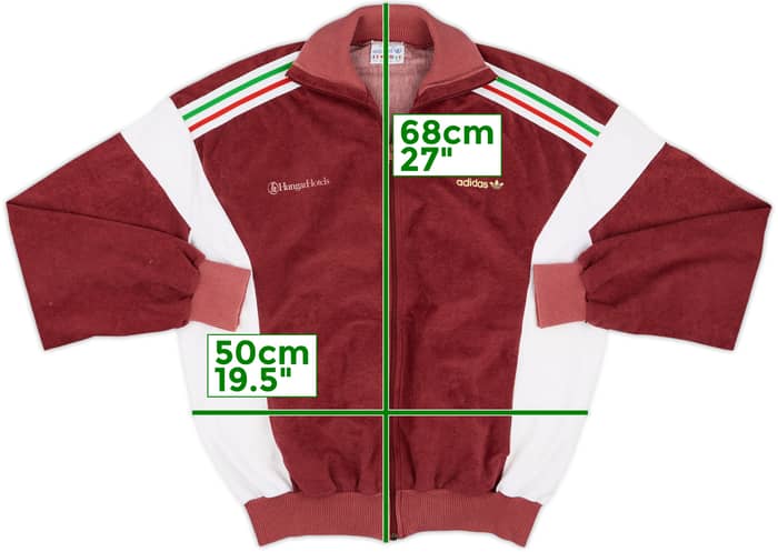 1989-90 Hungary adidas Track Jacket - 7/10 - (M)