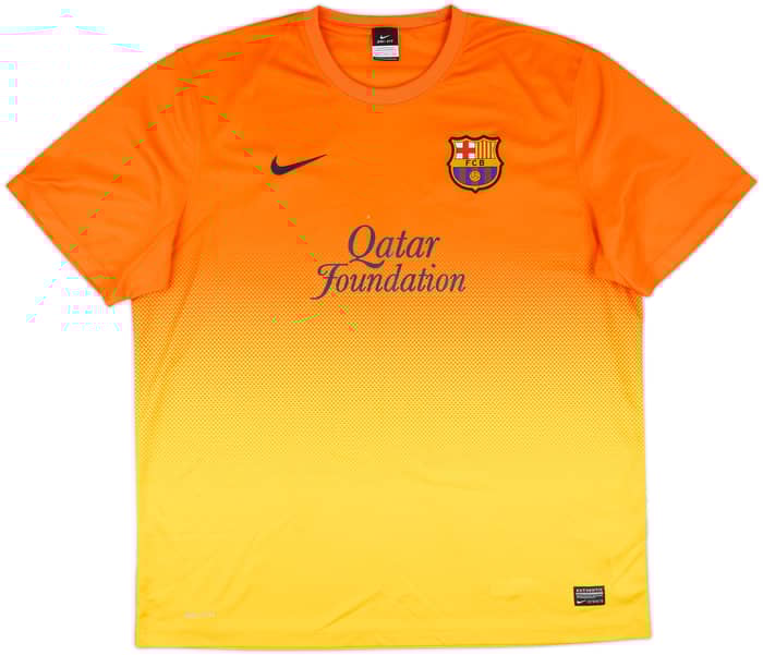 2012-13 Barcelona Basic Away Shirt Messi #10 - 6/10 - (XXL)