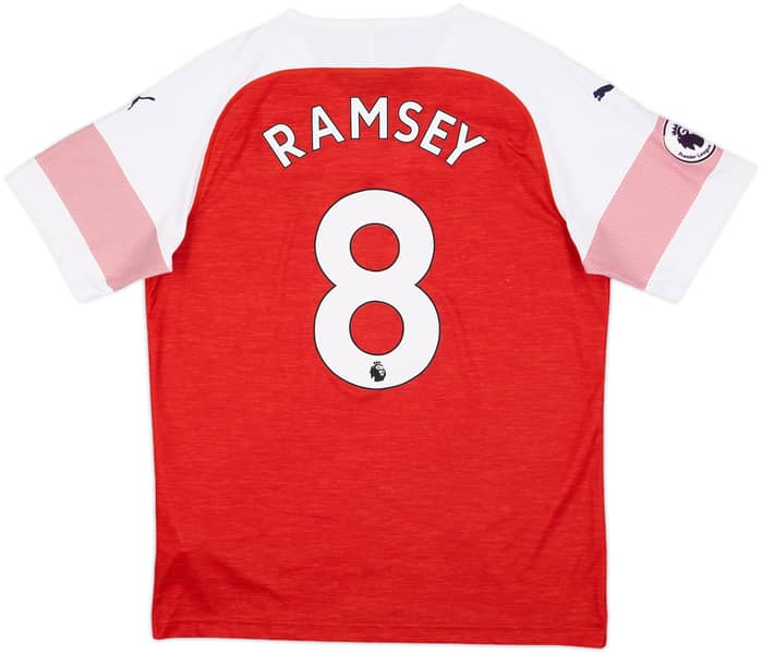 2018-19 Arsenal Home Shirt Ramsey #8 - 10/10 - (L)