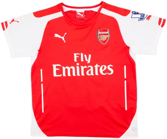 2014-15 Arsenal Home Shirt Alexis #17 - 6/10 - (L.Boys)