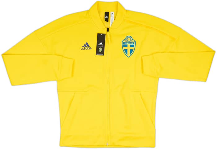 2017-18 Sweden adidas Track Jacket (S)