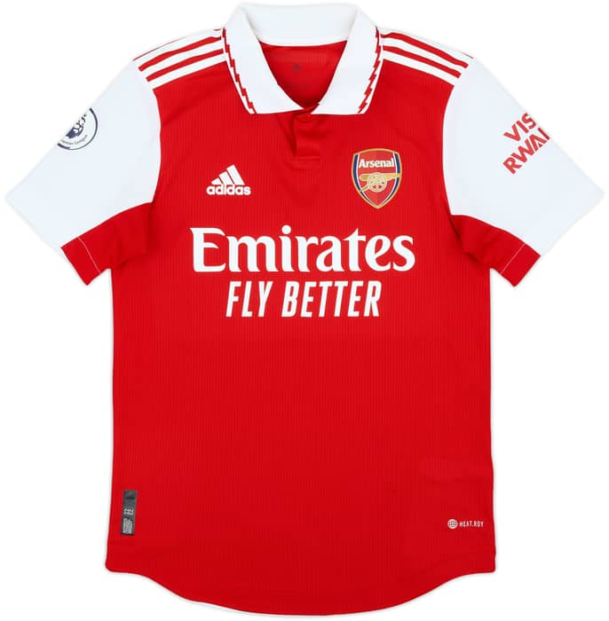 2022-23 Arsenal Authentic Home Shirt Martinelli #11 - 10/10 - (S)