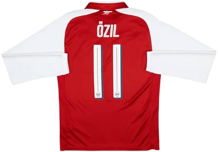 Camiseta de local L/S del Arsenal 2017-18 Ozil #11 - 8/10 - (S)