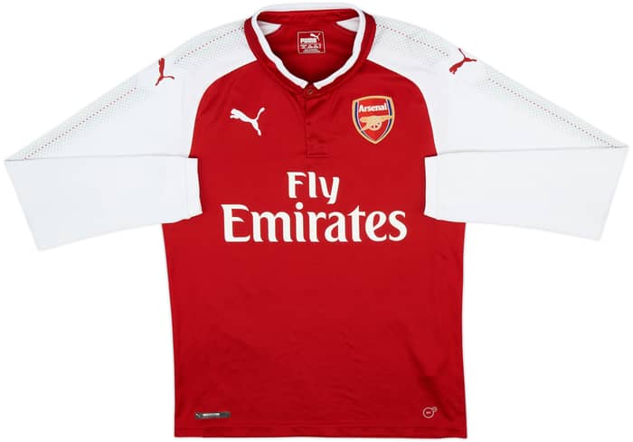 Camiseta de local L/S del Arsenal 2017-18 Ozil #11 - 8/10 - (S)