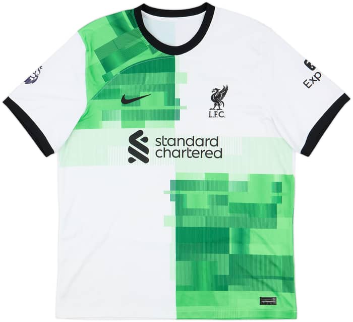 2023-24 Liverpool Away Shirt Virgil #4 - 8/10 - (XL)