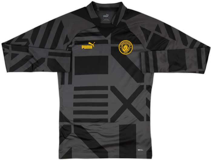 2022-23 Manchester City Puma Drill Top - 9/10 - (S)