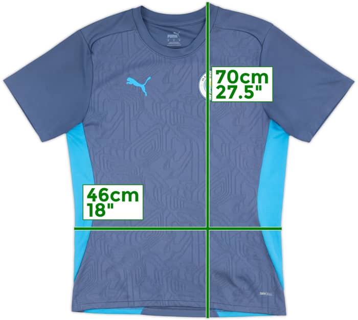 2024-25 Manchester City Puma Training Top - 9/10 - (M)