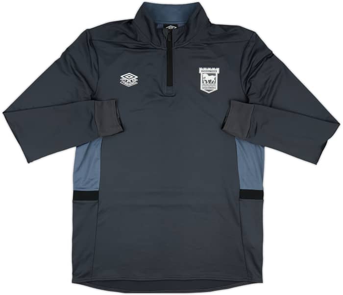 2025-26 Ipswich Town Umbro 1/4 Zip Drill Top - 10/10 - (XL)