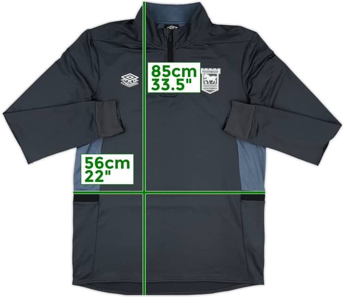 2025-26 Ipswich Town Umbro 1/4 Zip Drill Top - 10/10 - (XL)