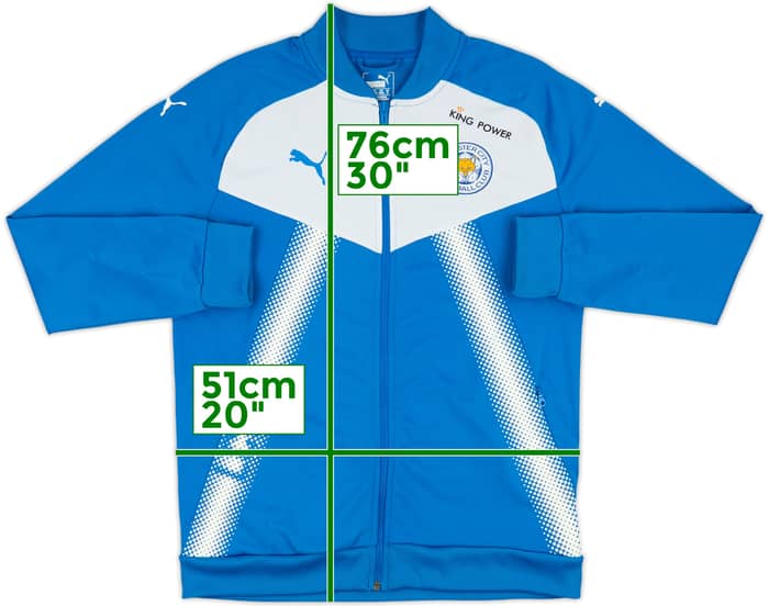 2017-18 Leicester Puma Track Jacket - 8/10 - (M)