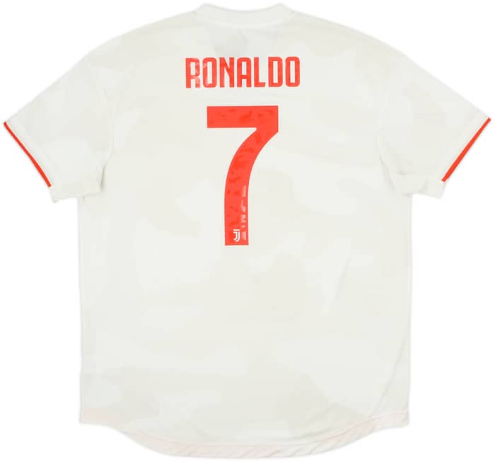 2019-20 Juventus Authentic Away Shirt Ronaldo #7 - 8/10 - (XL)