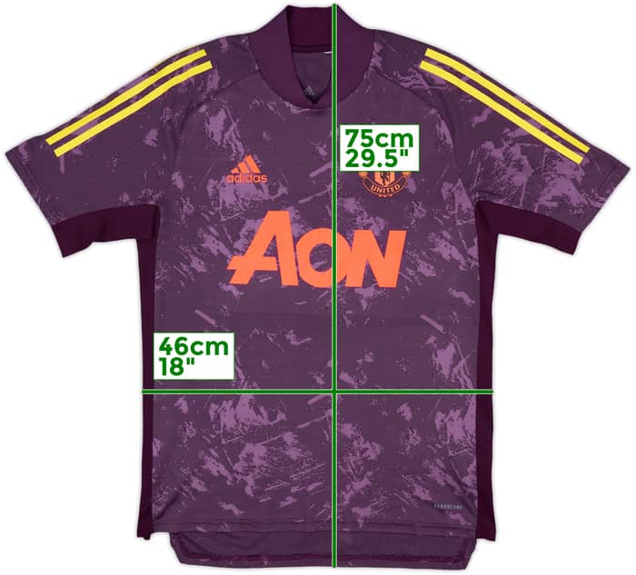 2020-21 Manchester United adidas Training Shirt - 8/10 - (S)