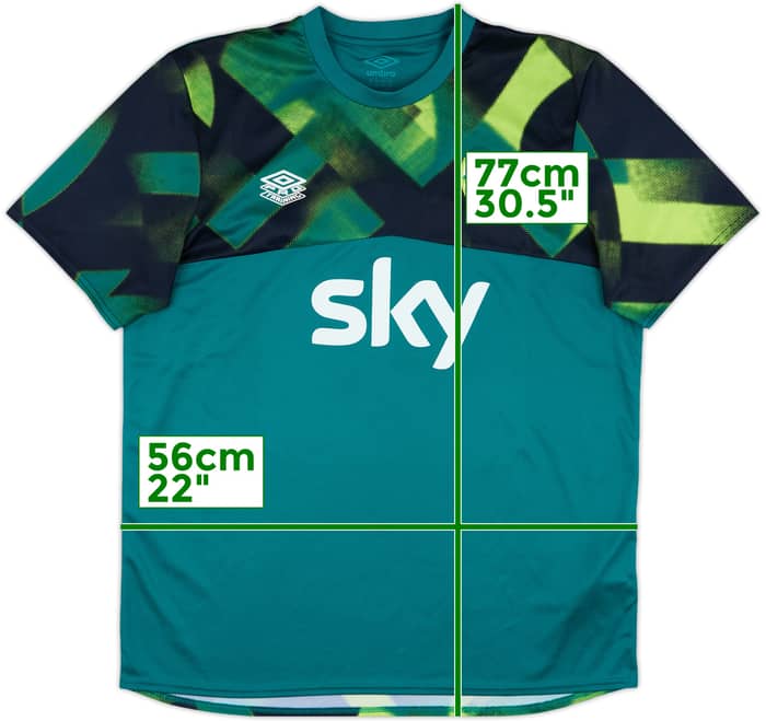 2022-23 Ireland Umbro Training Shirt - 7/10 - (XL)